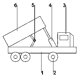 Heavy-duty vehicle girder high in support strength