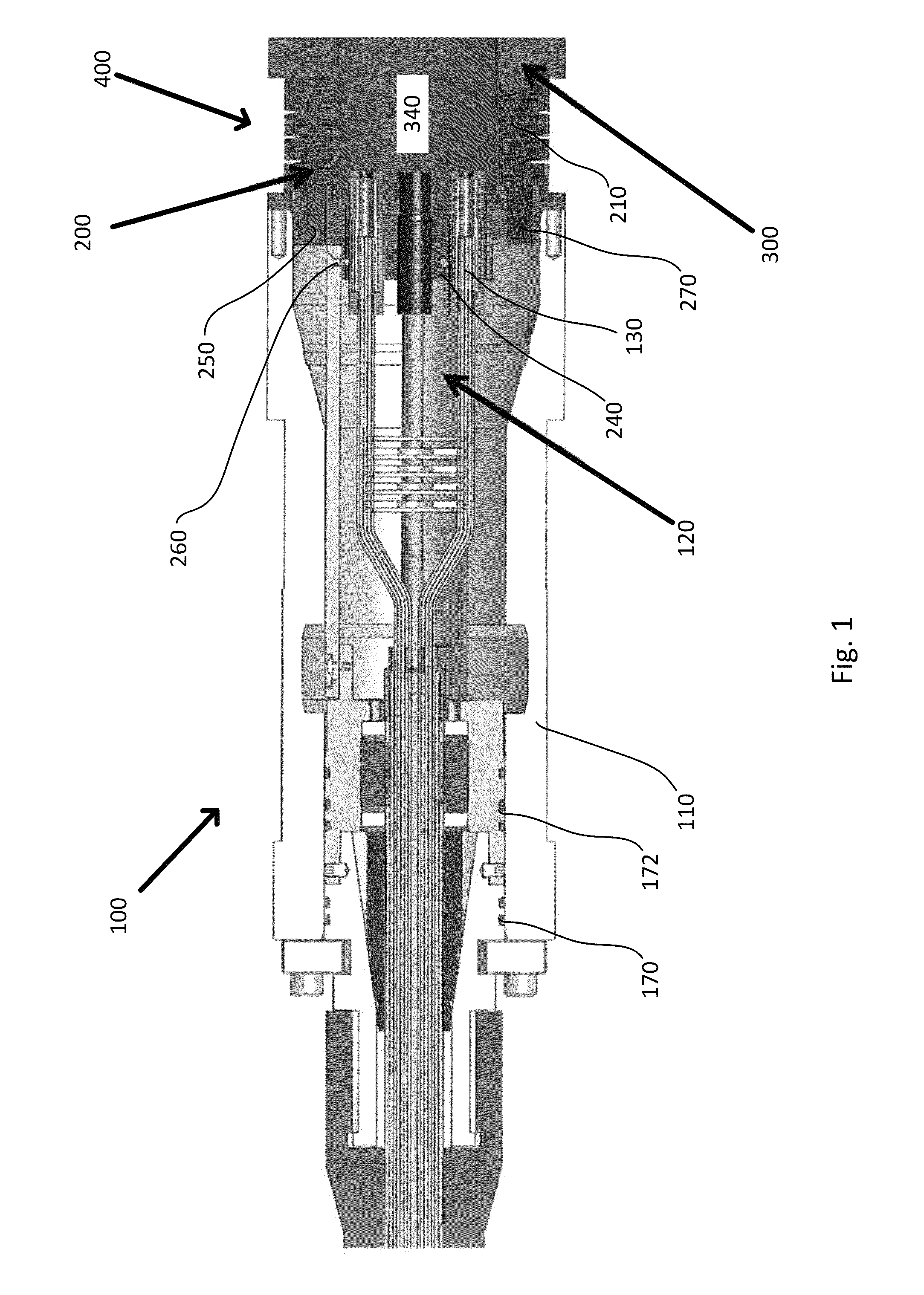 Harsh environment pressure compensator for inline cable termination