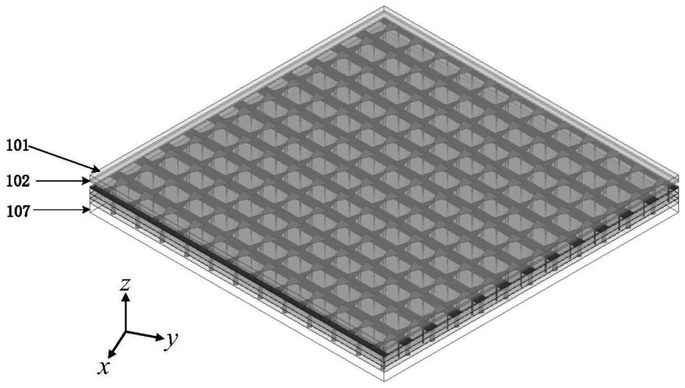 An all-dielectric integrated planar ultra-wideband low-profile wide-angle scanning phased array antenna