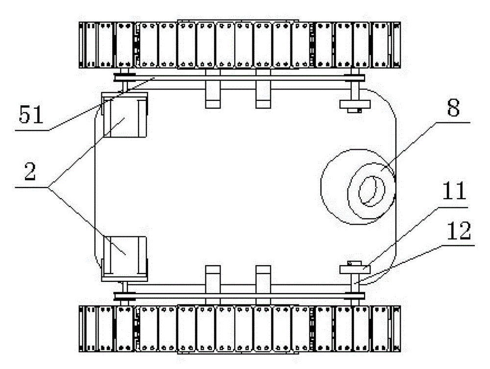 A surface-adaptive magnetic adsorption wall-climbing robot