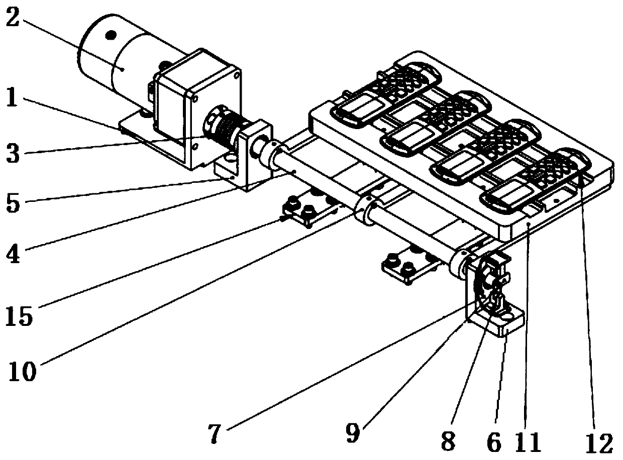 Automatic turning over and feeding device for remote control unit