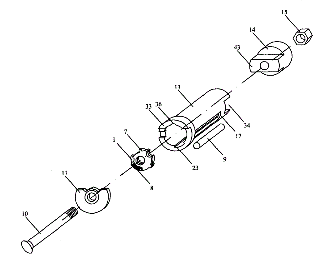 Lock cylinder and antitheft mortise door lock adopting same