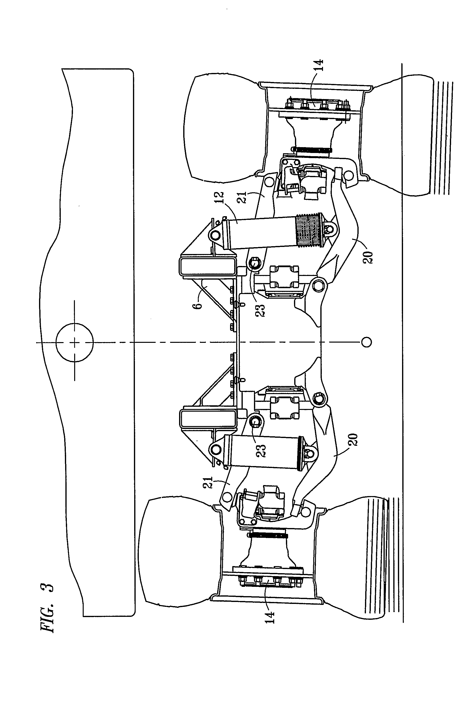 Compressible Fluid Independent Active Suspension