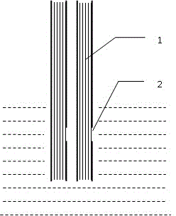 Gas supply device of multi-tube non-wheel pump