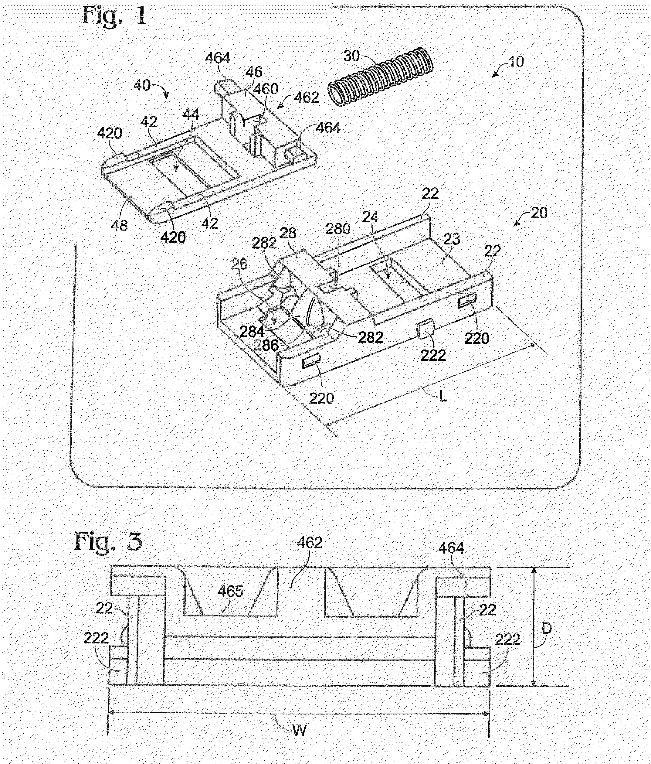 Protective device with tamper resistant shutters