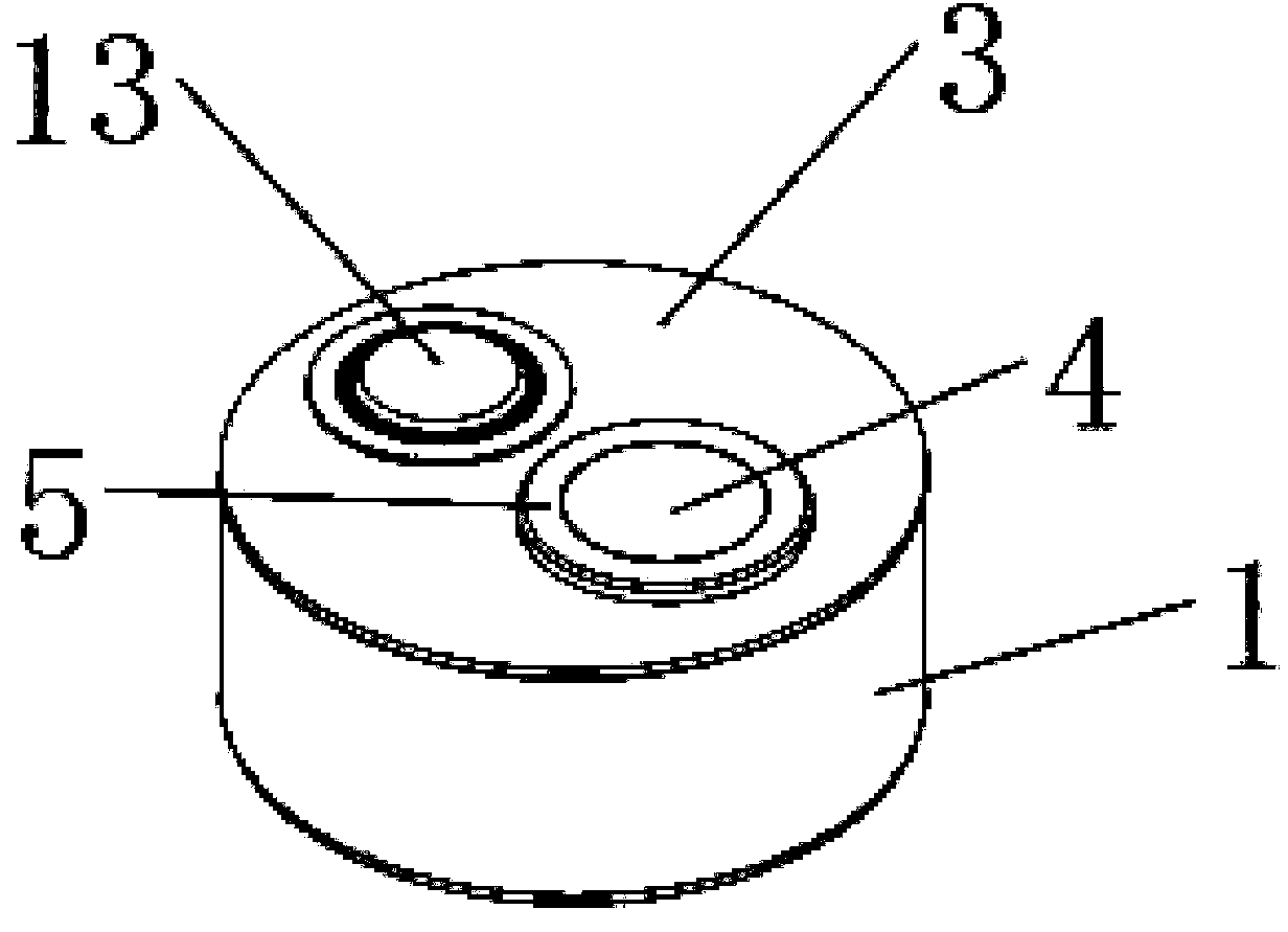 Button battery for improving utilization rate of radial space