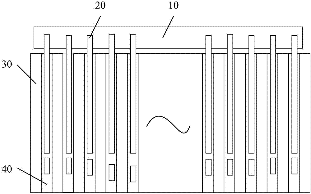 Panel testing device