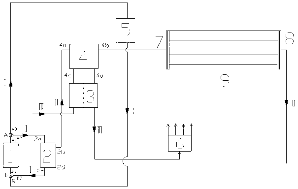 Composite air conditioning system integrating air-blowing air conditioner with radiation tail end