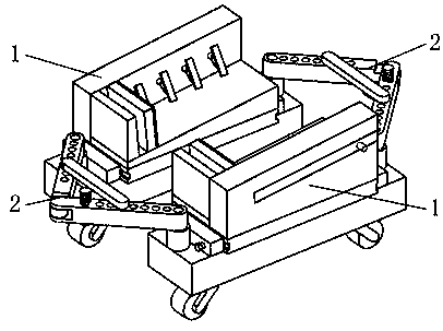 Mold carrying device