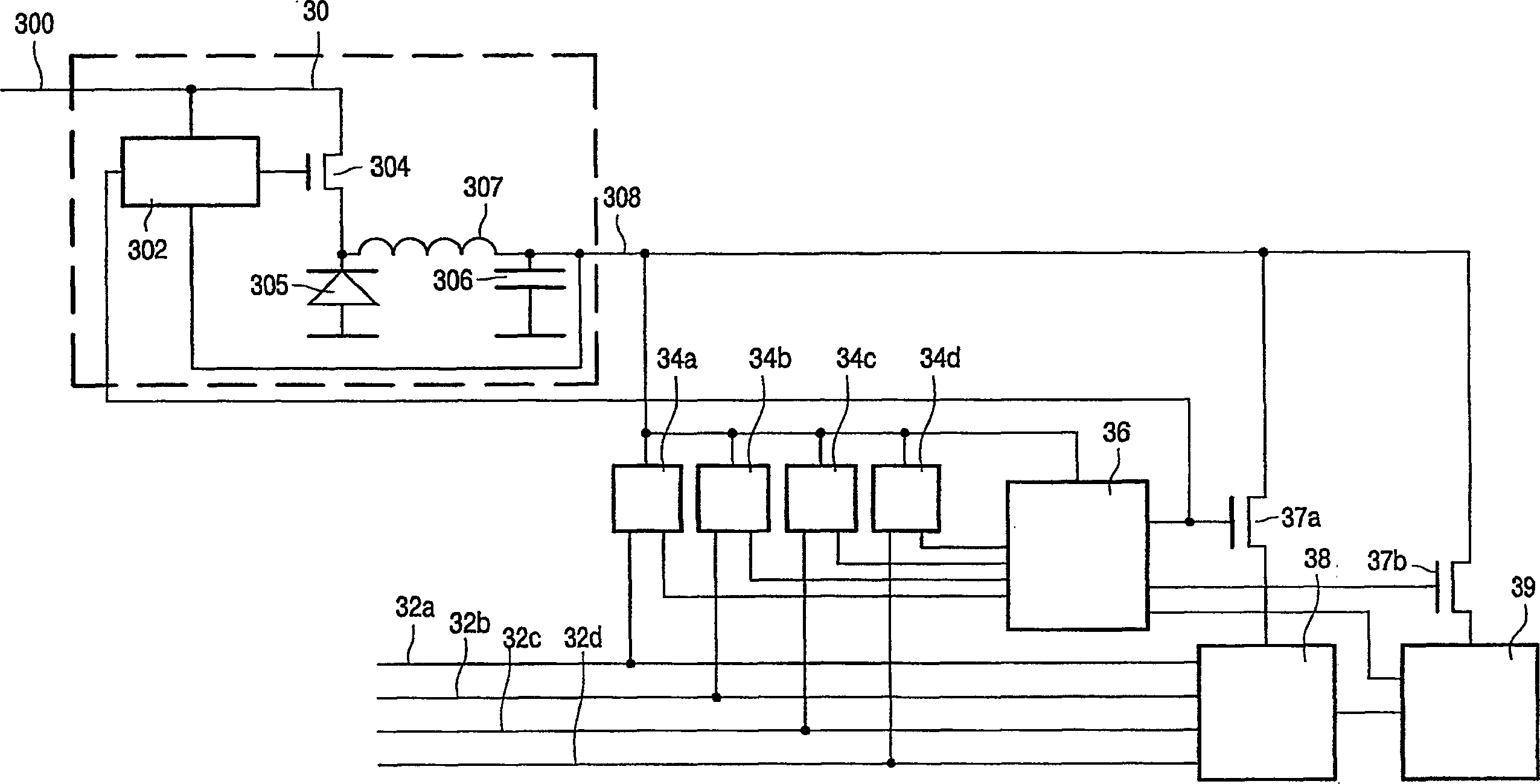 Communication bus system operable in a sleep mode and a normal mode