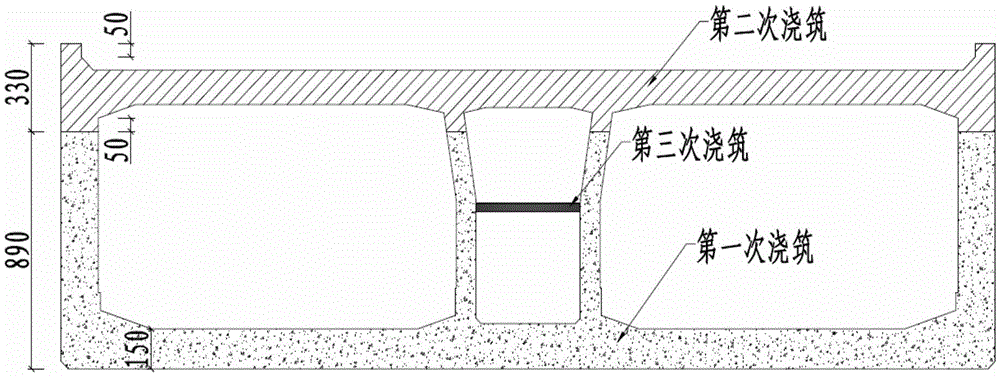 Control method for cracks in side wall of pipe gallery box type tunnel