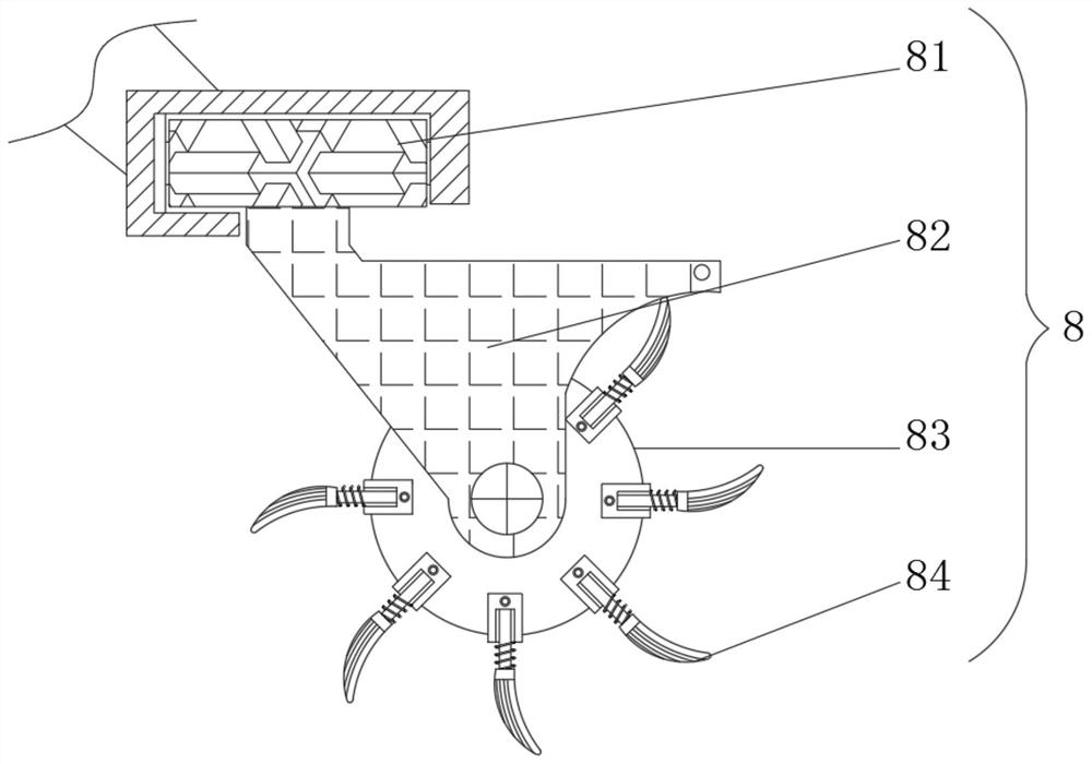 Photovoltaic panel cleaning device capable of reducing light pollution and improving utilization rate of light energy