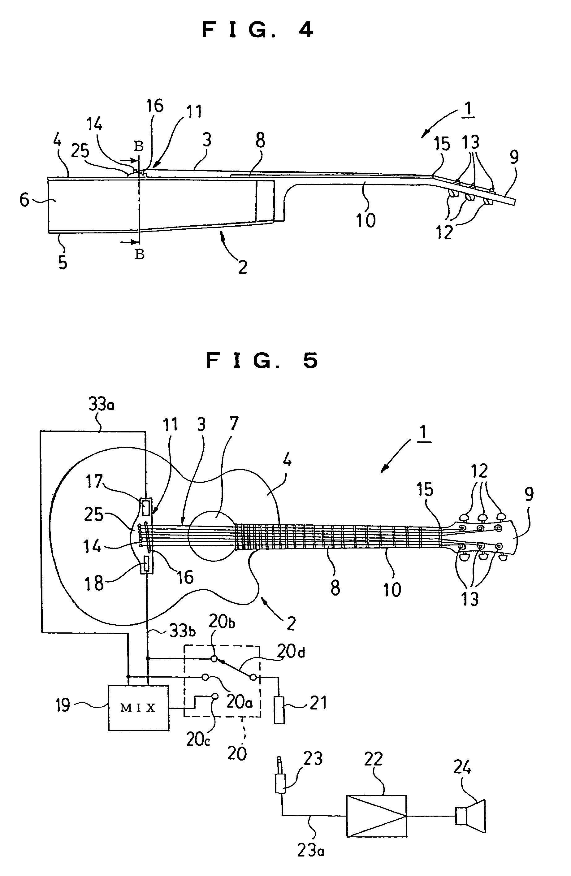 Pickup device for plucked string instrument and plucked string instrument