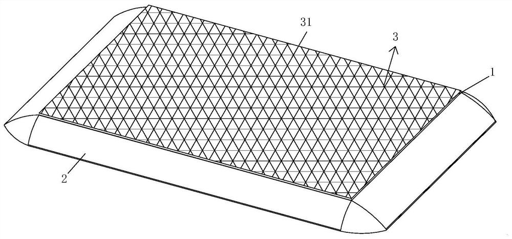 Mud scraping foot pad