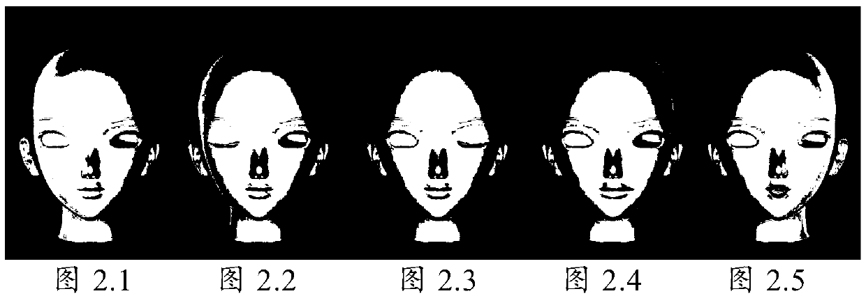 Method and device for generating virtual animation expressions