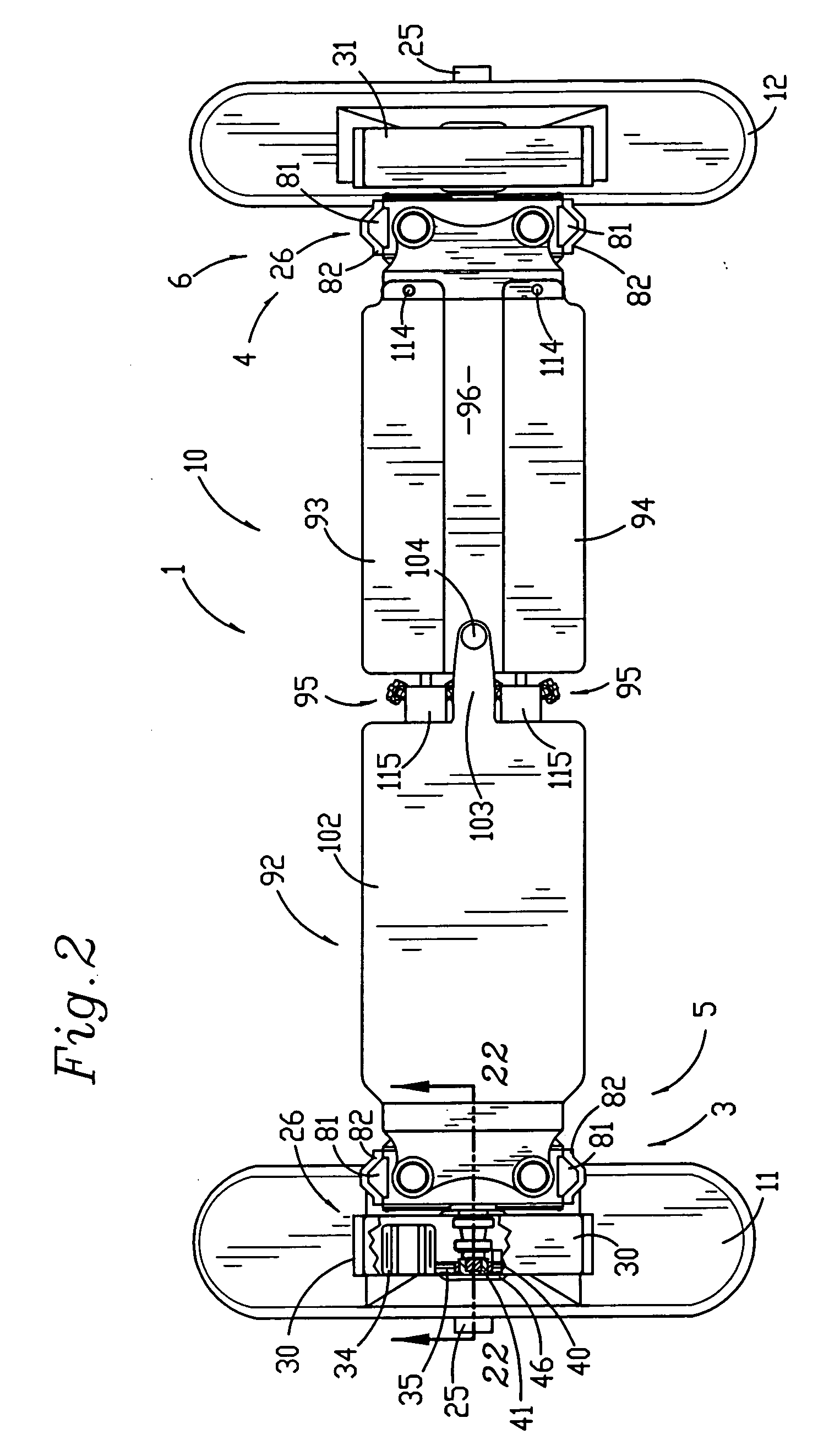 Modular multi-articulated patient support system