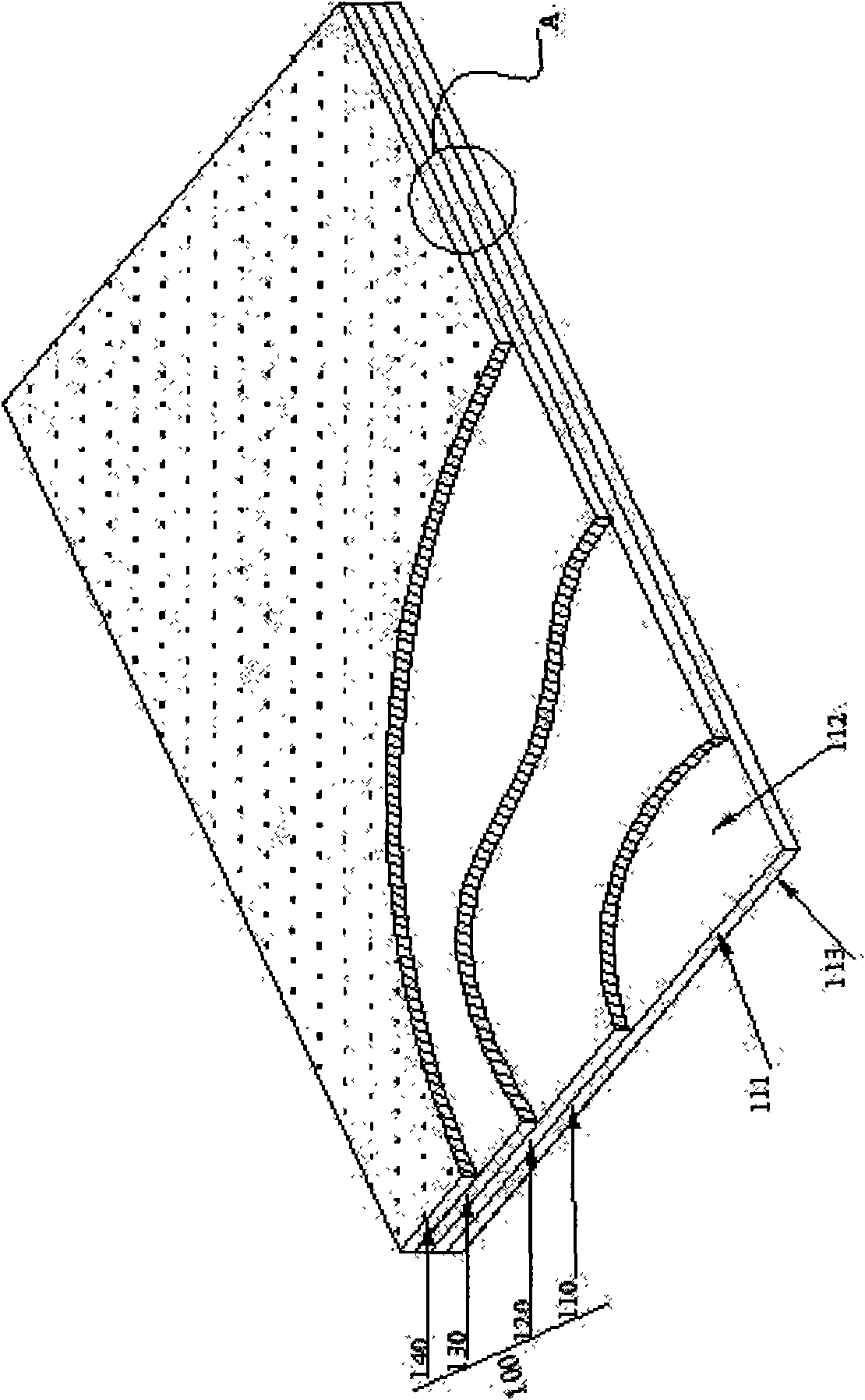 Organic-inorganic hybrid film with photoconductive property and total reflection characteristic and preparation method thereof