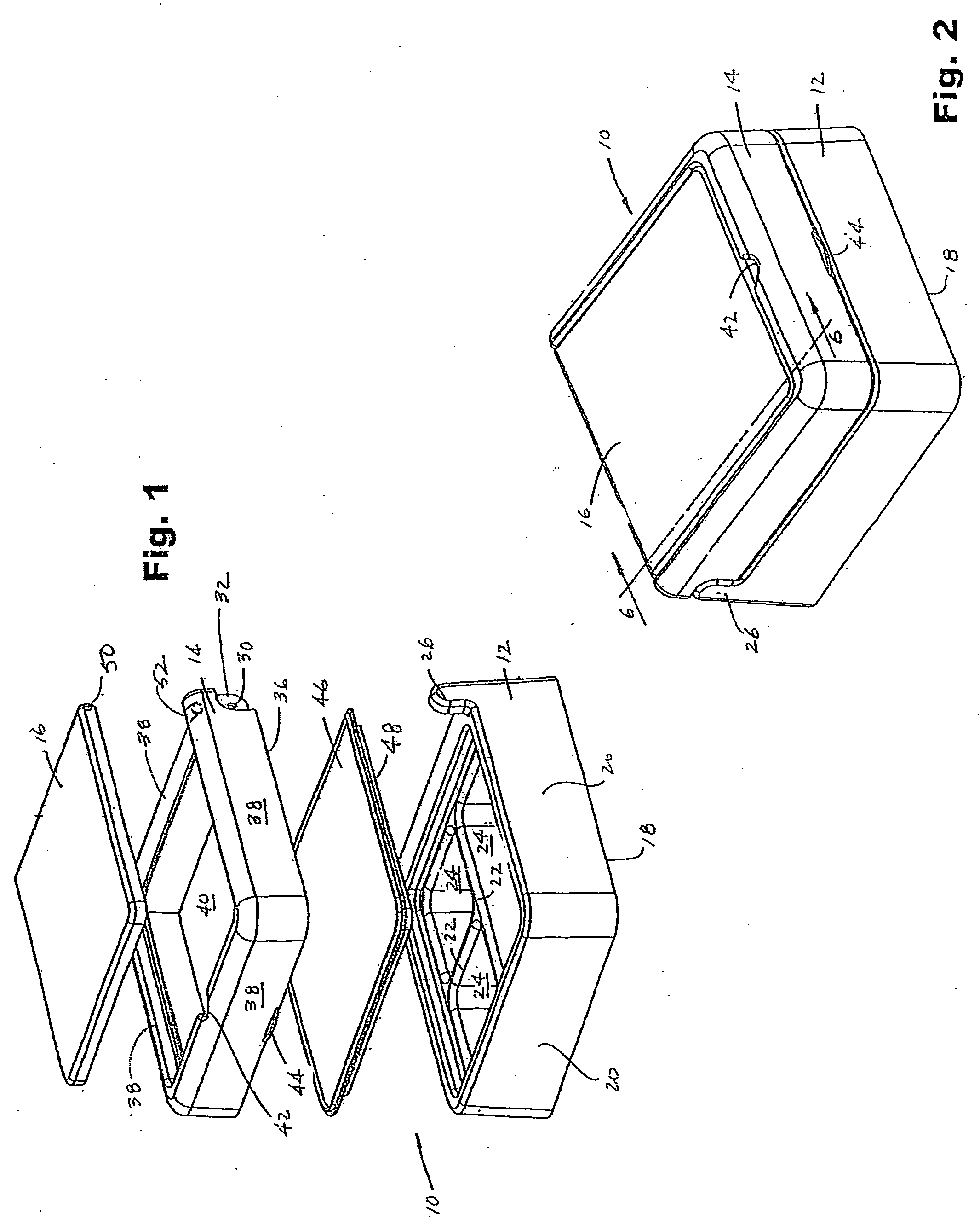 Multi-compartment food storage container