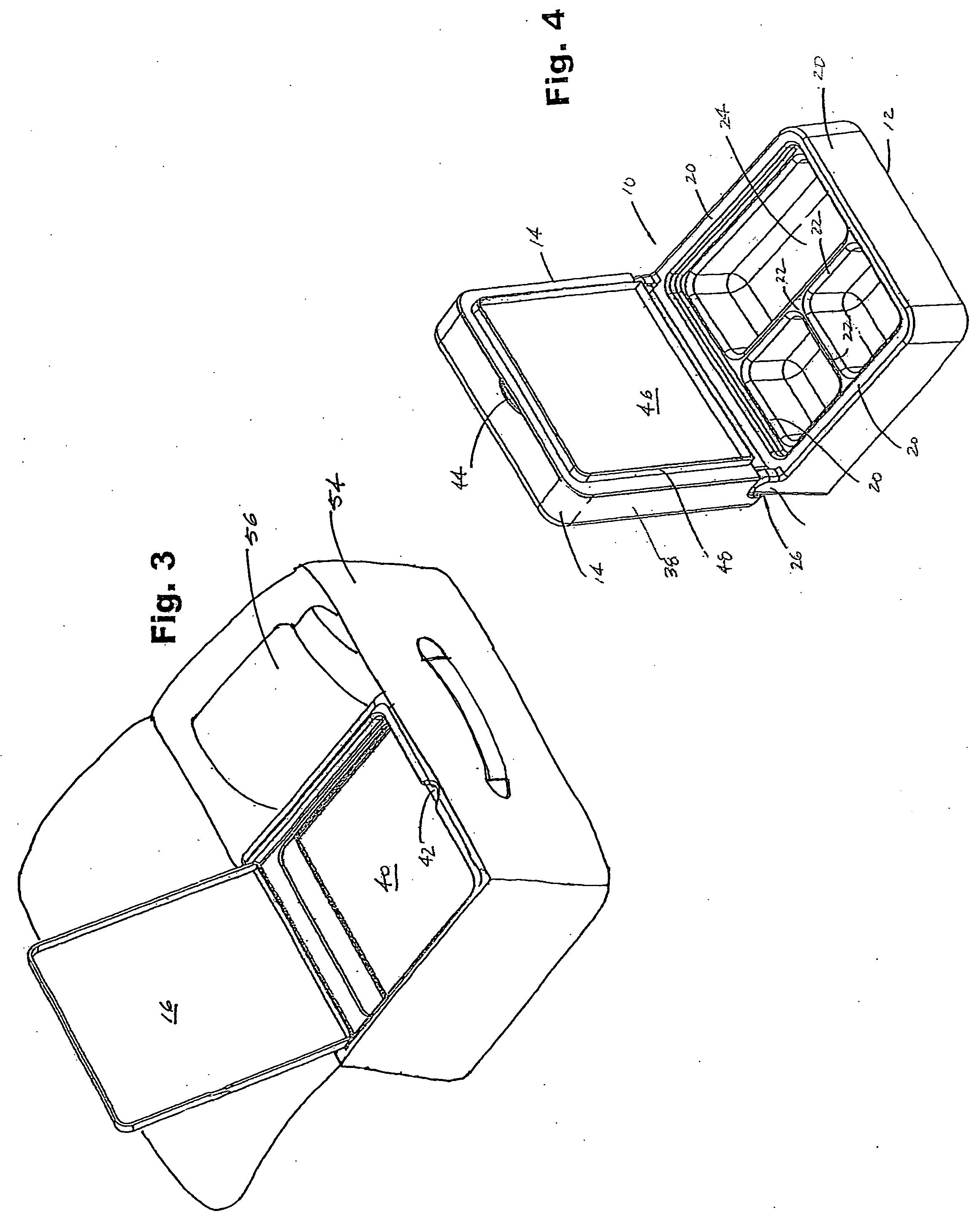 Multi-compartment food storage container