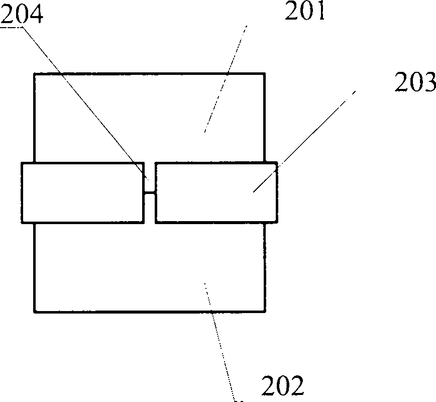 Welding method and welding structure of accelerometer movement