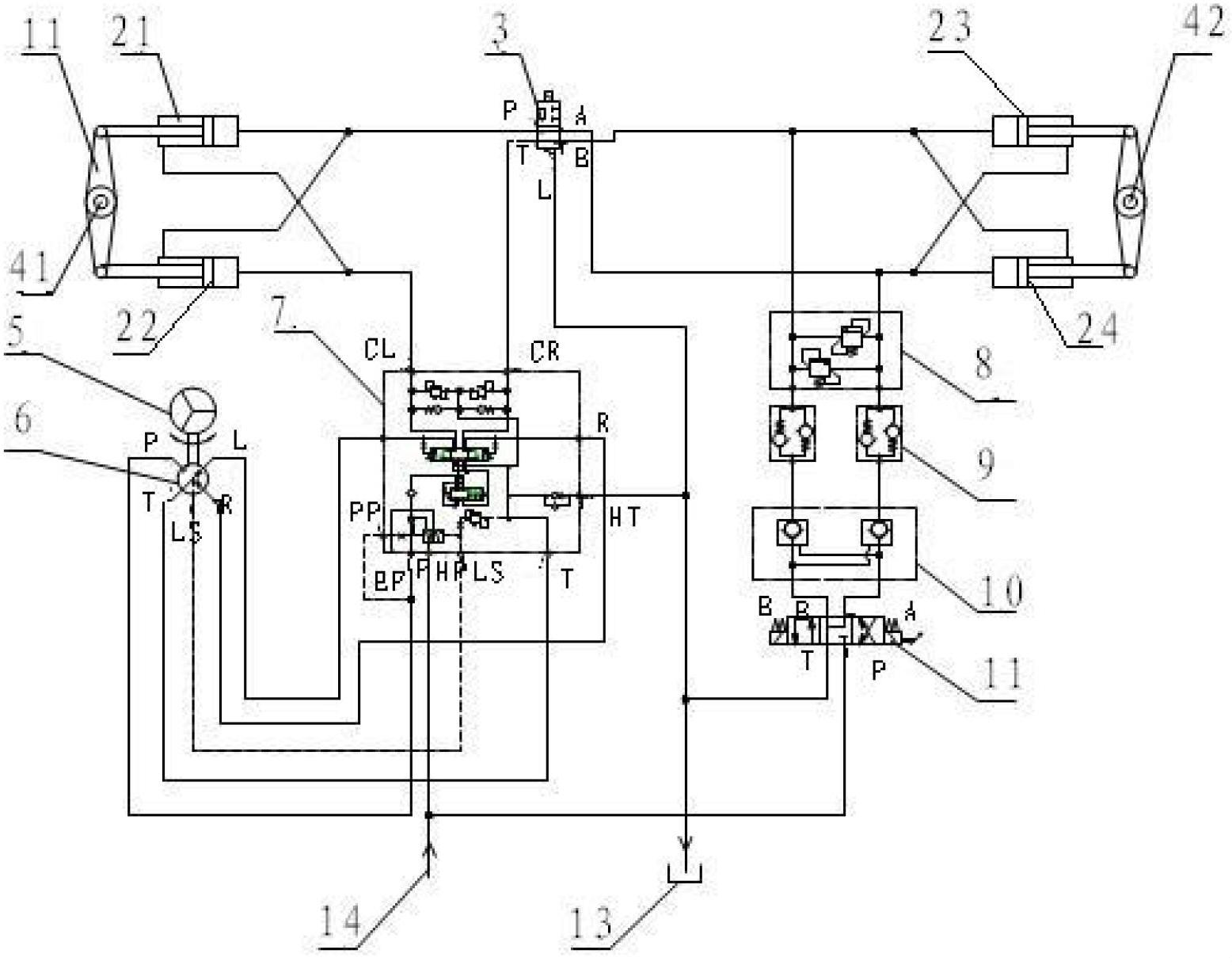 Hydraulic steering system