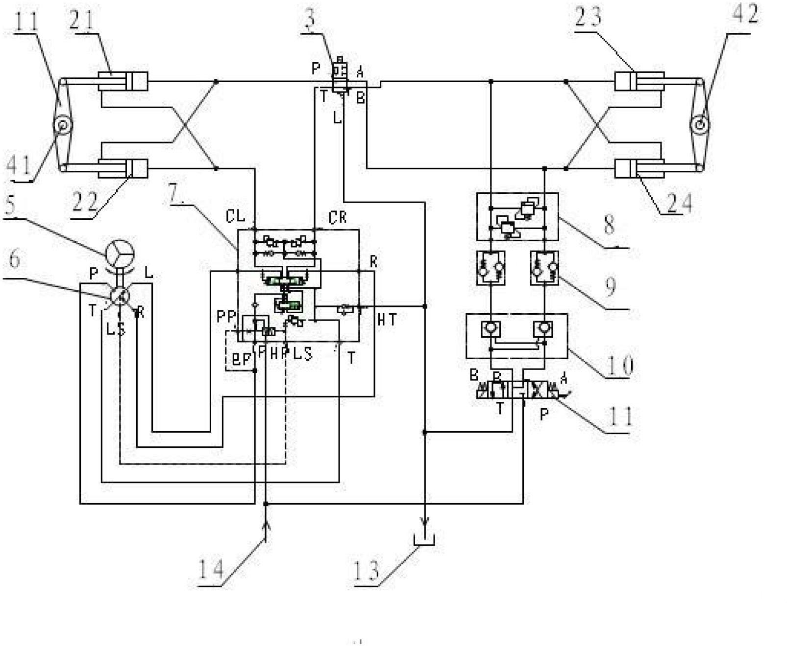 Hydraulic steering system