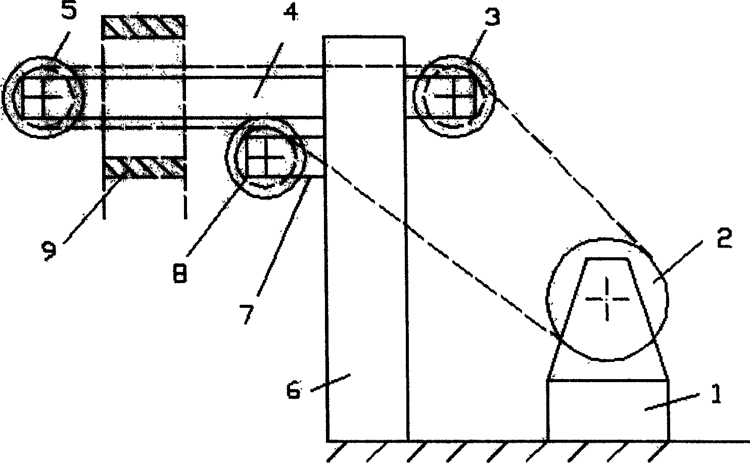 Linear cutting electrical process machine for cutting groove