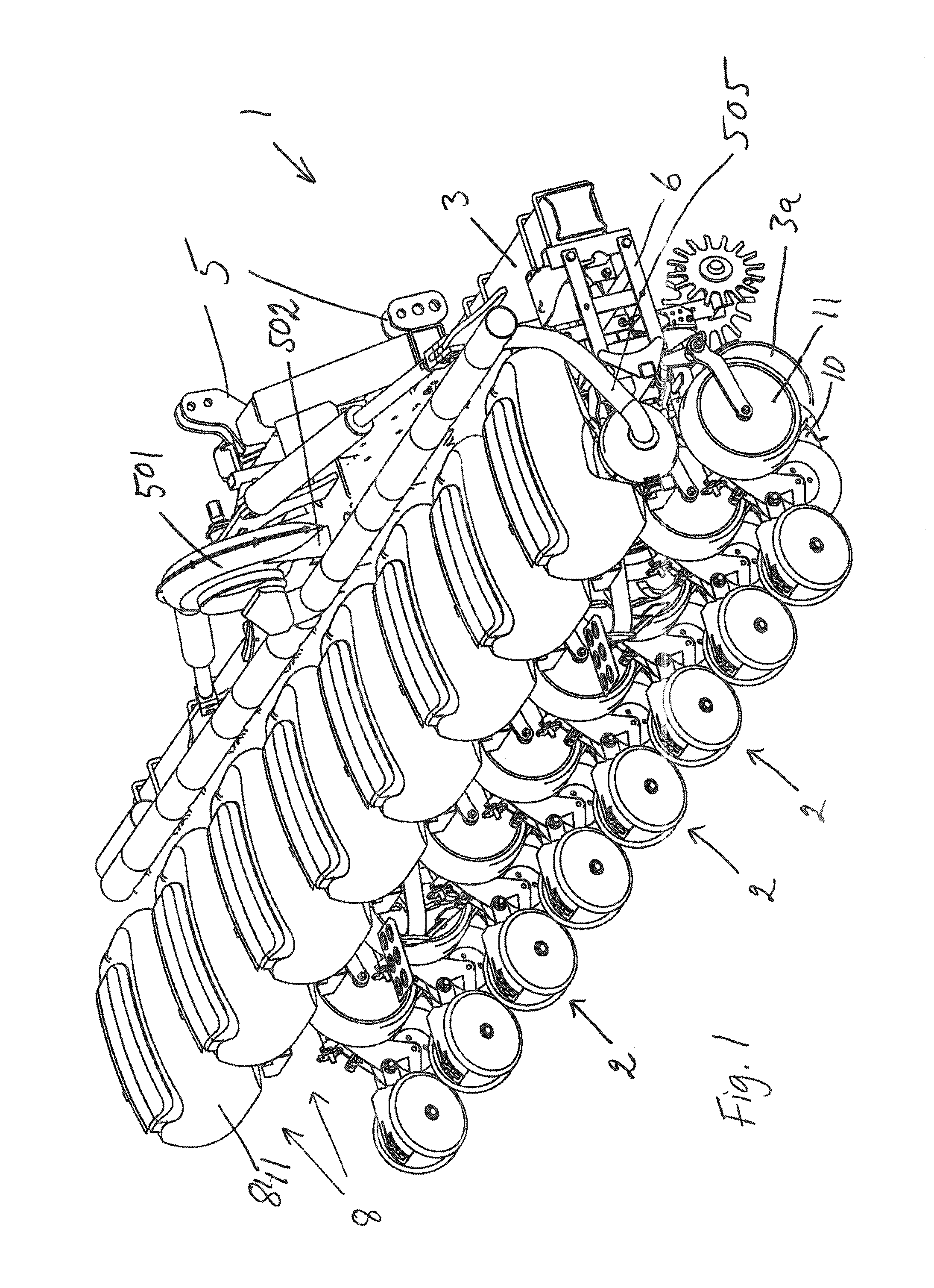 Arrangement for recycling air in an agriculture machine