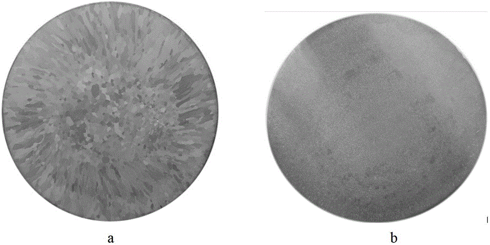 Method for realizing fine crystal solidification by controlling spherical crystal stabilization