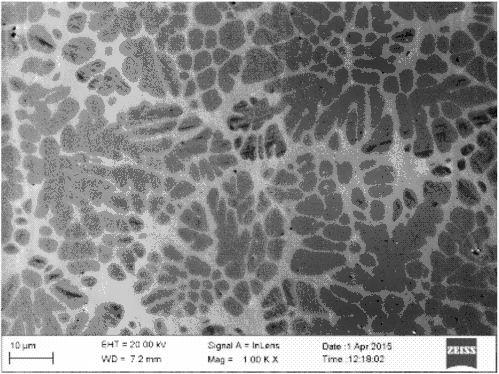 Ti-Zr-Cu-Be four-element amorphous composite with processing hardening capacity and preparation method thereof