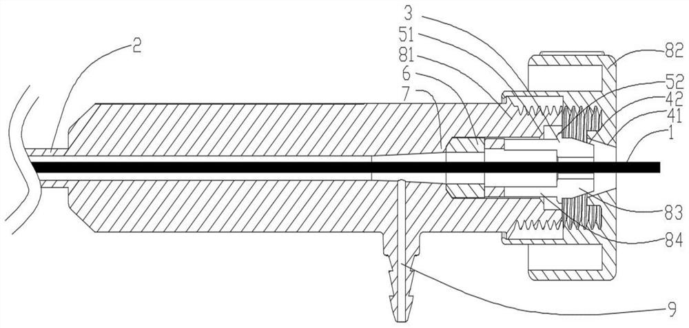 Sealing and locking device