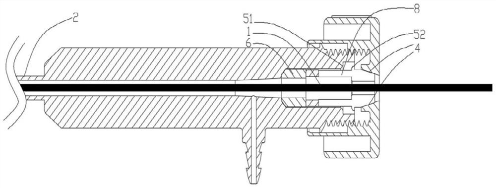 Sealing and locking device