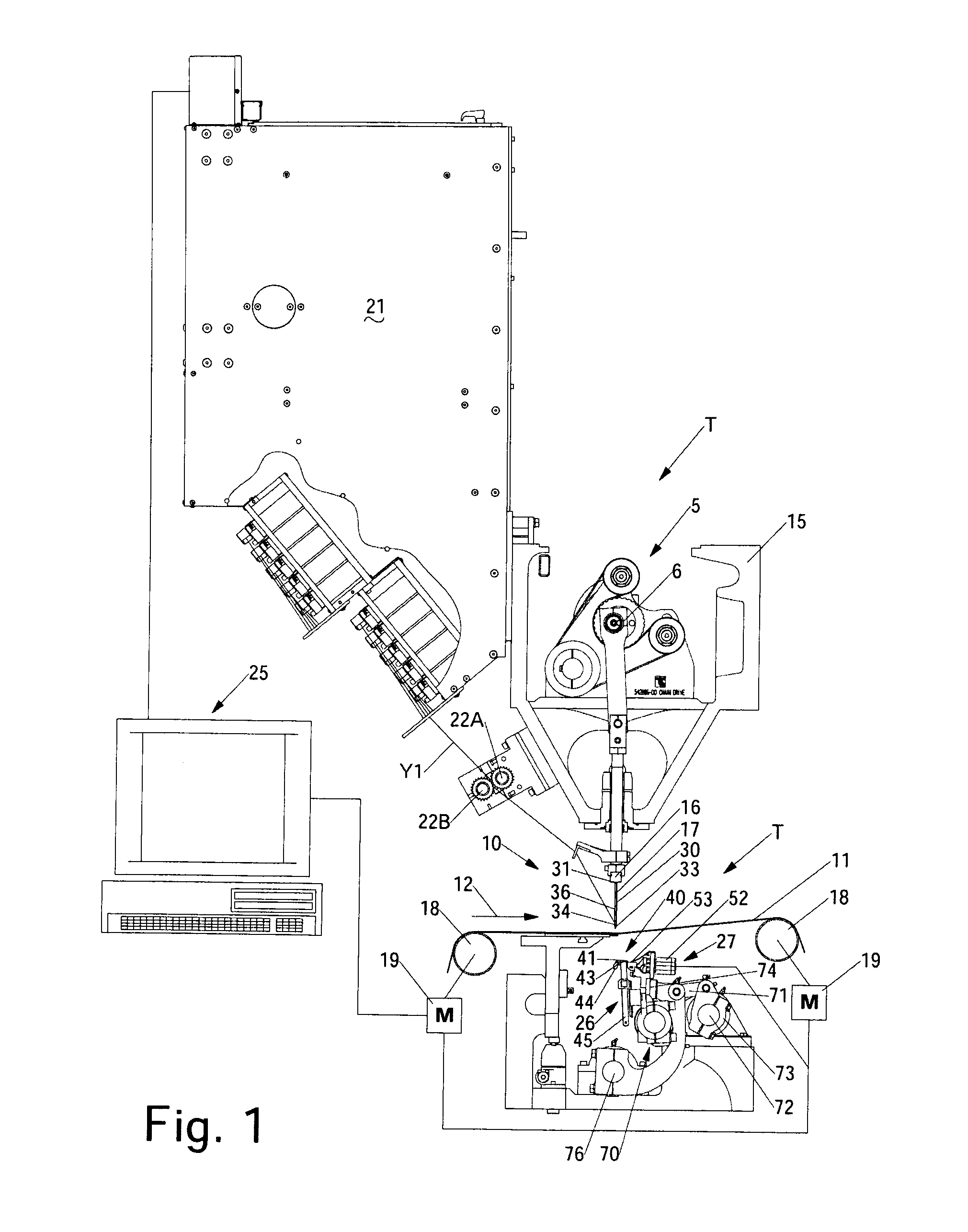 System and method for forming patterned artificial/synthetic sports turf fabrics