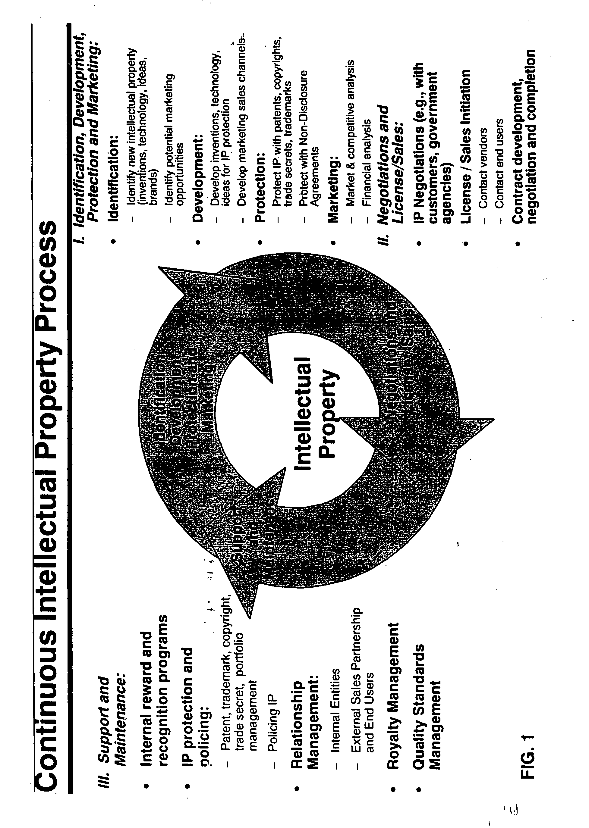 System and method for managing intellectual property