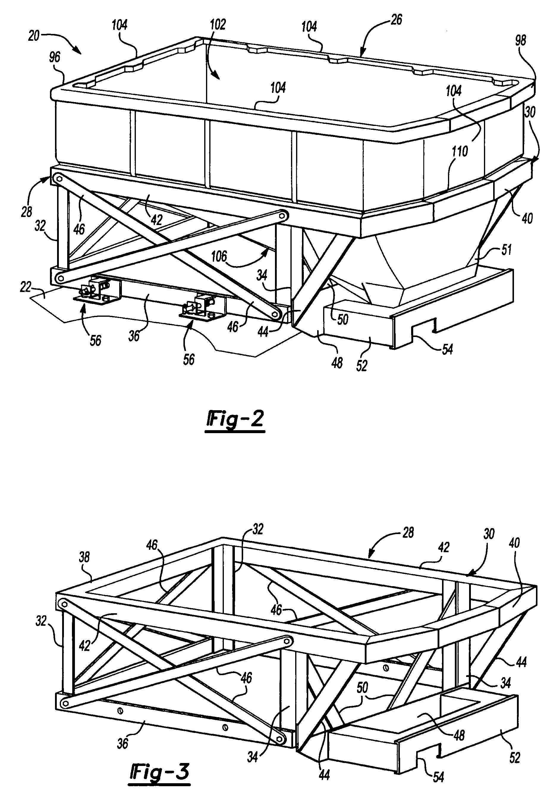 Truck bed mounted spreader