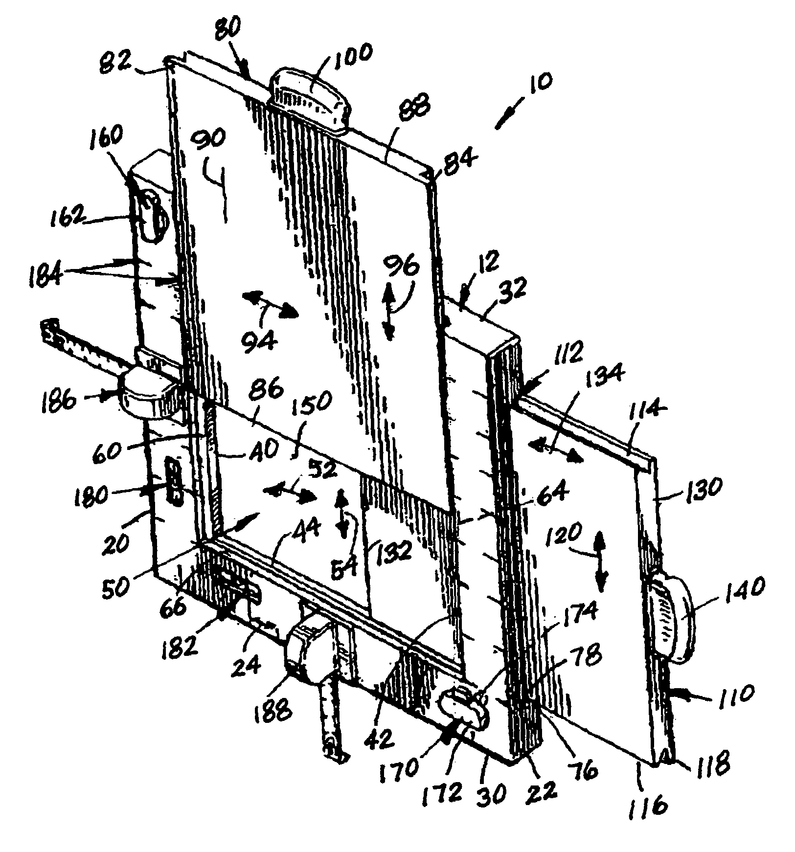 Adjustable template