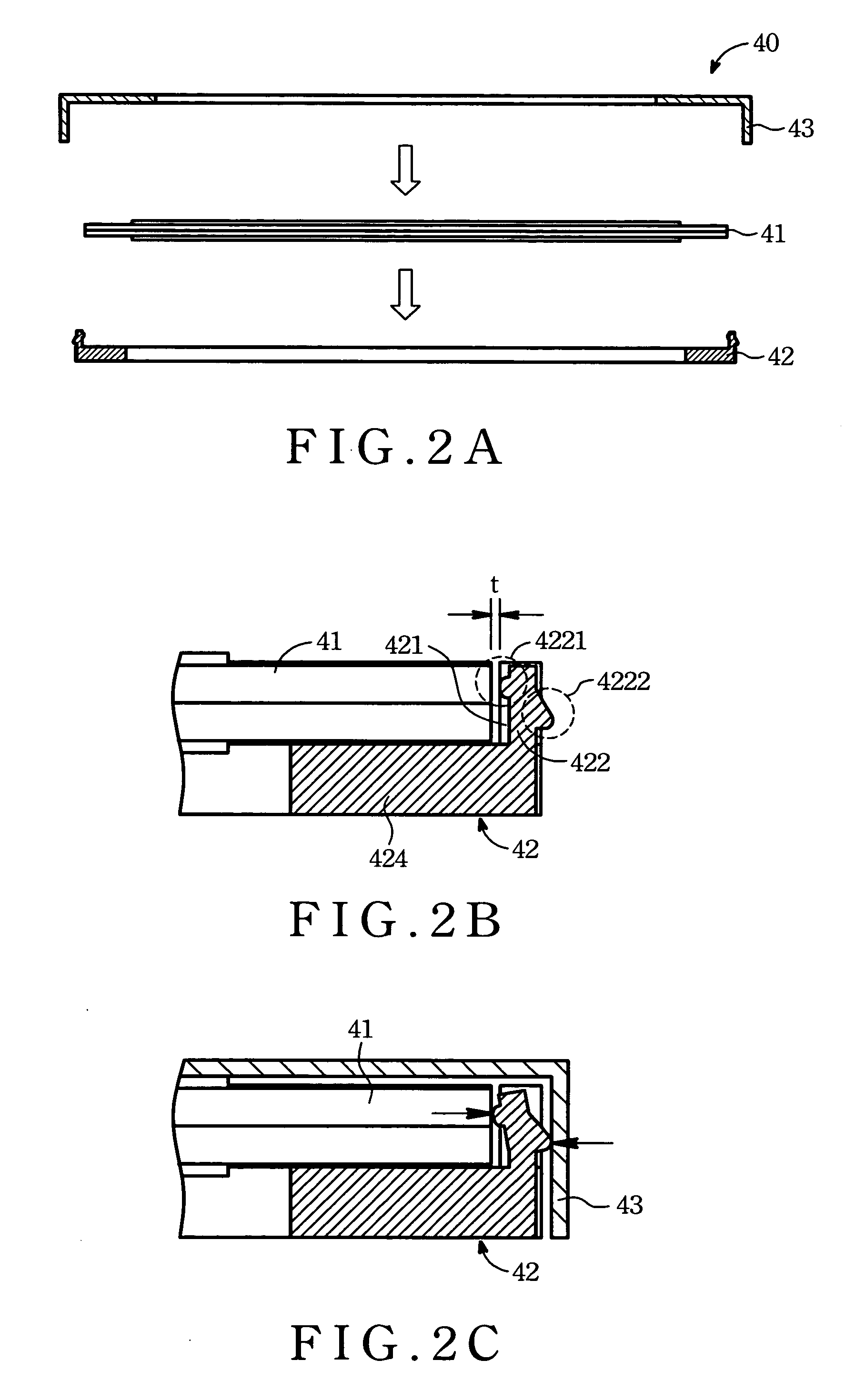 Flat panel display module