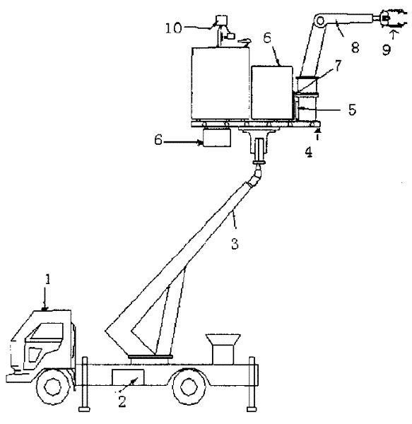 Robot for high-voltage hot-line work