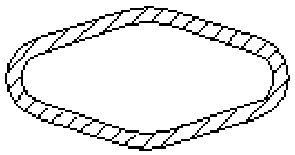 Reinforcing device for repairing buildings