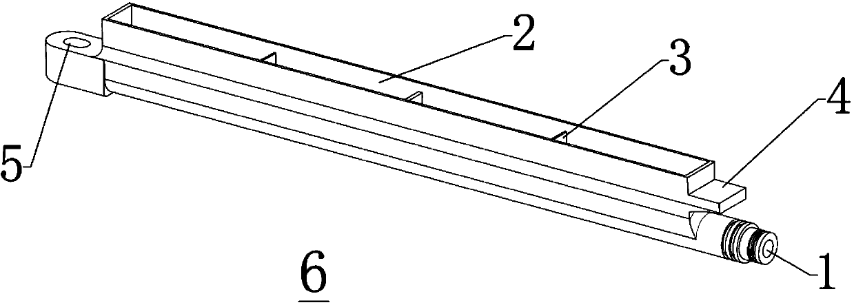 High-packing-density hollow fiber membrane component and membrane unit