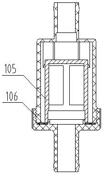 Motorcycle fuel filtering device