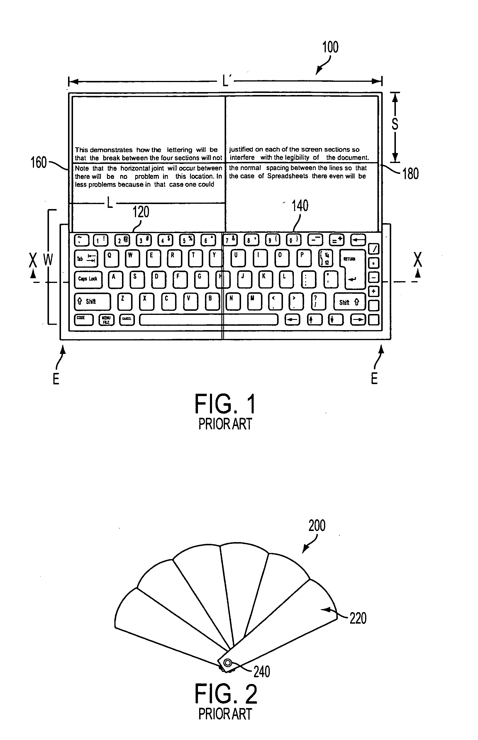 Slide-out information display