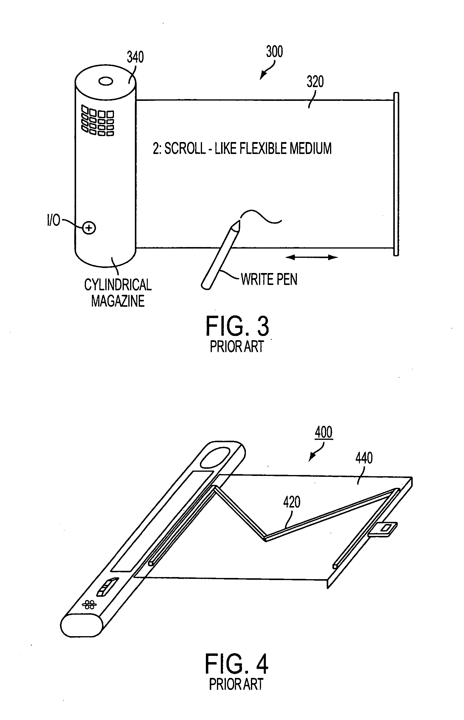 Slide-out information display