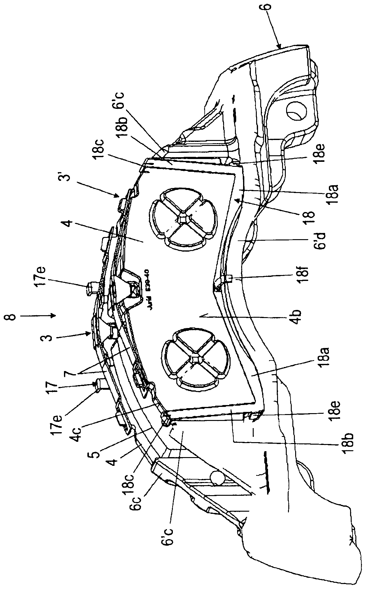 Disc brake for a utility vehicle, and brake pad set