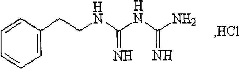 Phenformin hydrochloride and preparation process thereof