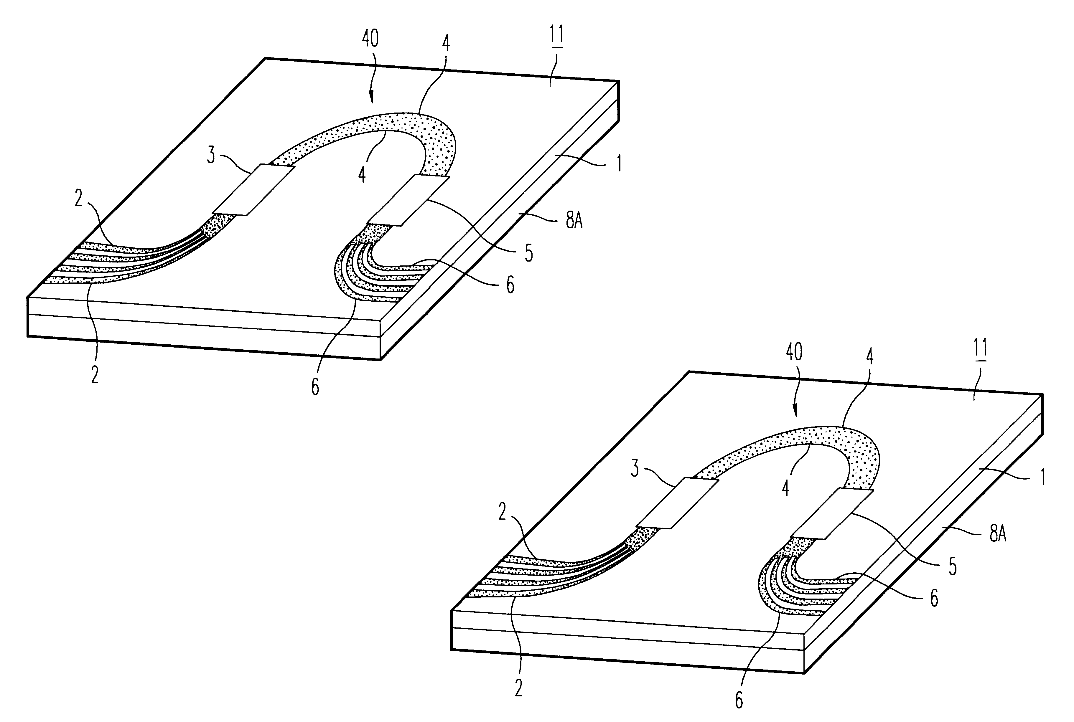 Optical waveguide circuit, and method for compensating the light transmission wavelength