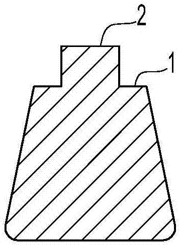 Preparation method of wear-resistant steel block of inlaid part