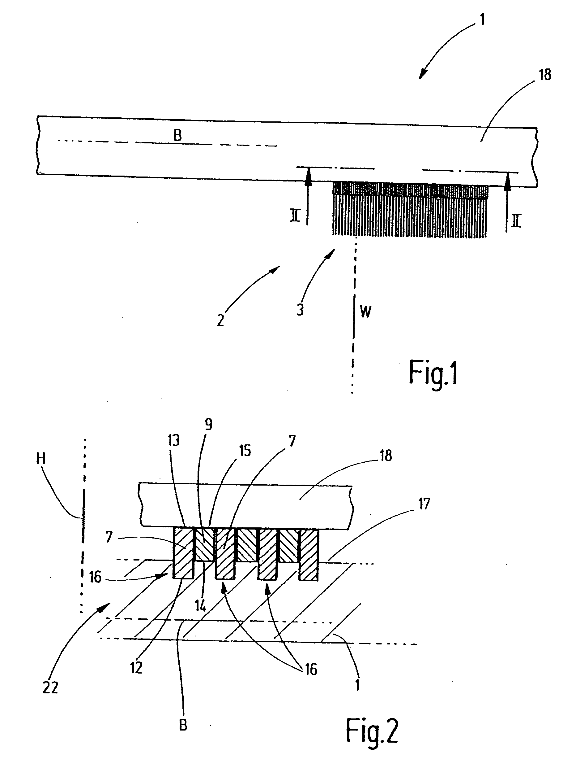 Tool set and bar for a knitting machine