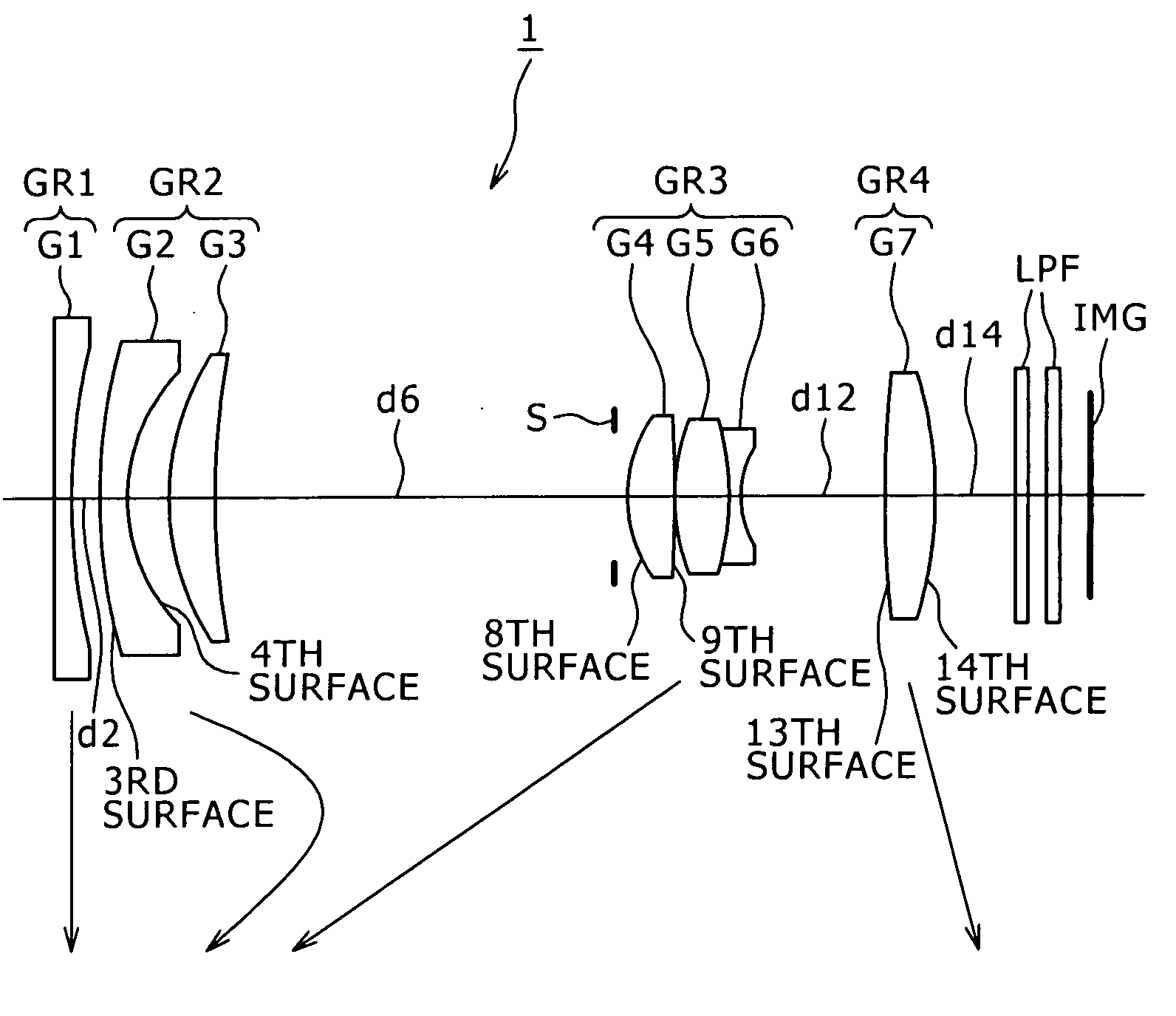 Zoom lens and image capture apparatus