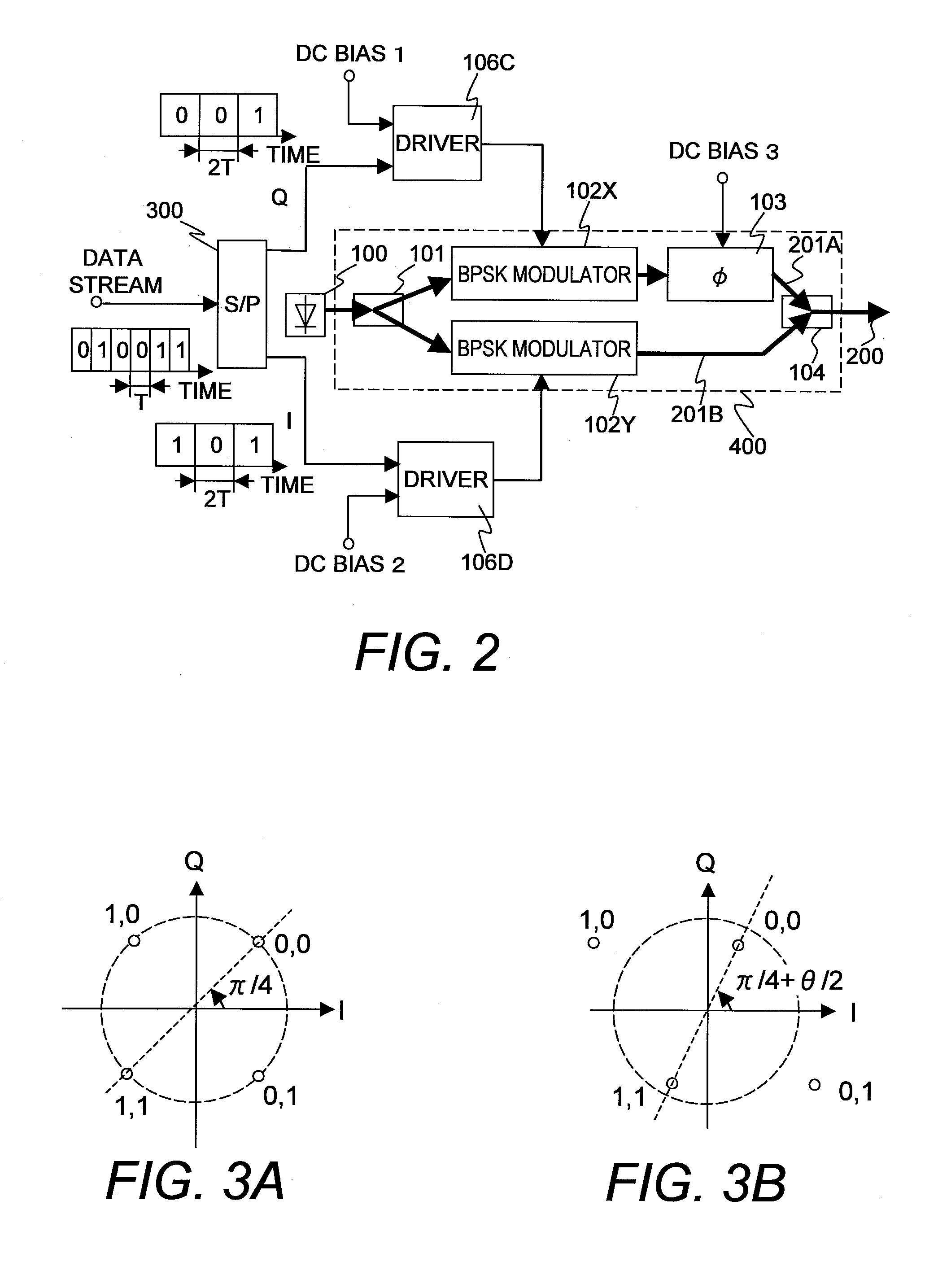 Control method for optical phase modulation